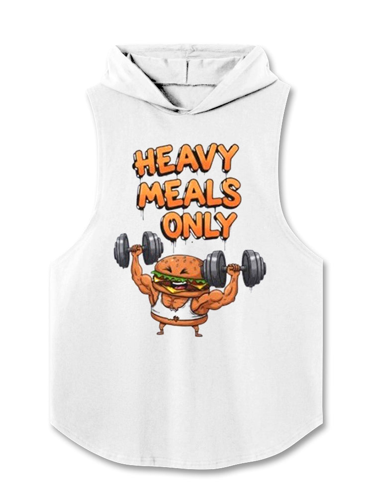 HEAVY MEALS ONLY Hooded Tank