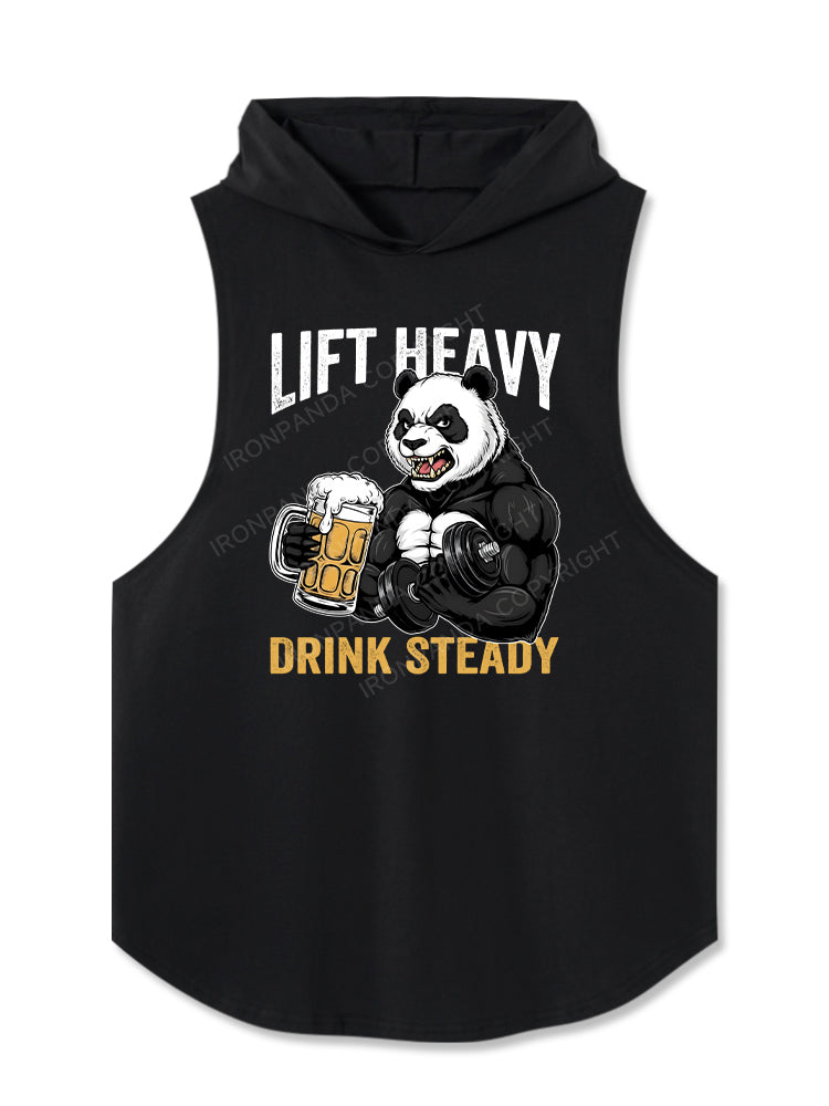 Lift Heavy Drink Steady Hooded Tank