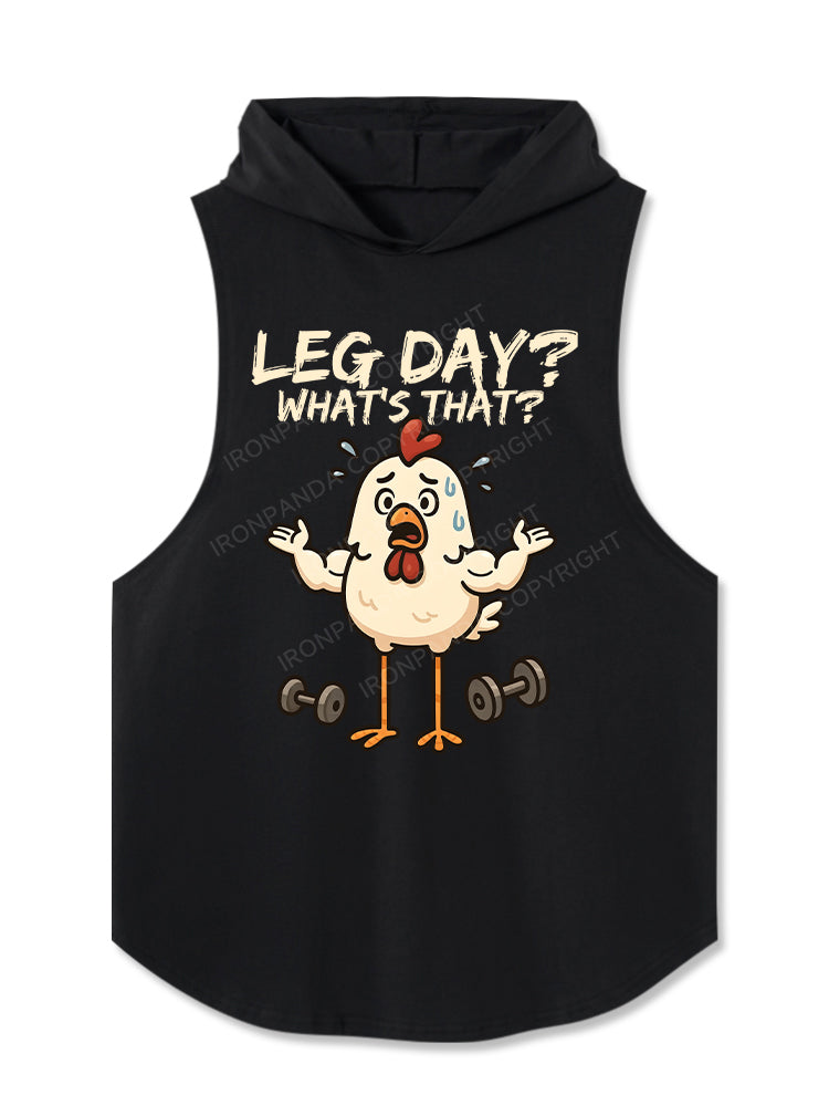 Leg Day？ What's That？ Hooded Tank