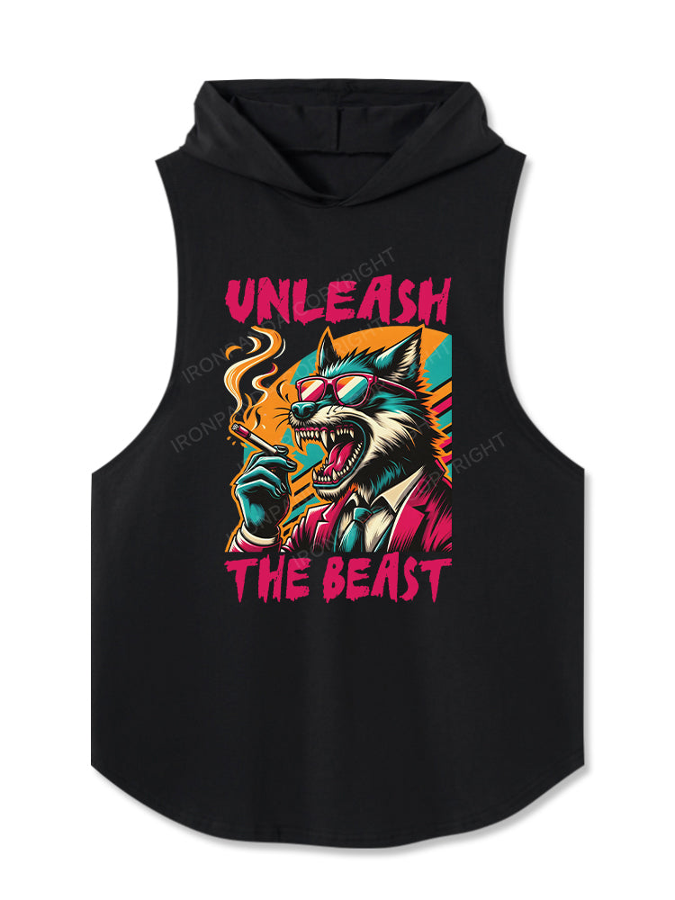 UNLEASH THE BEAST Hooded Tank