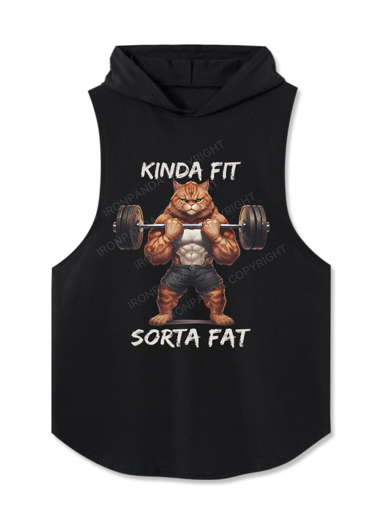KINDA FIT SORTA FAT Hooded Tank