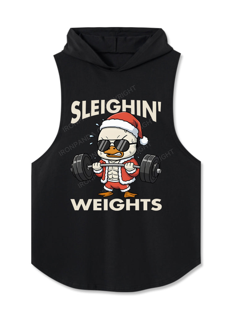 Sleighin' Weights Hooded Tank