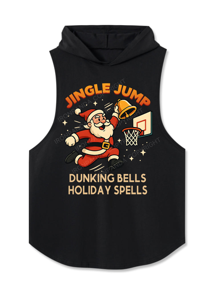 Jingle Jump： Dunking Bells Holiday Spells Hooded Tank
