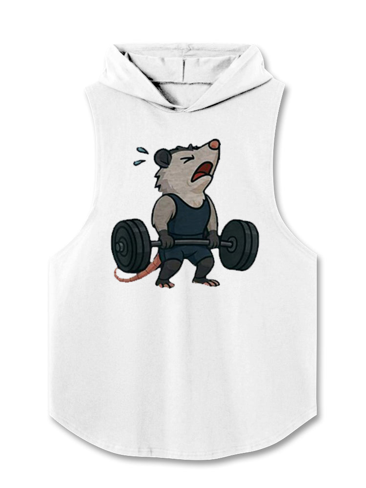 gym rat Hooded Tank