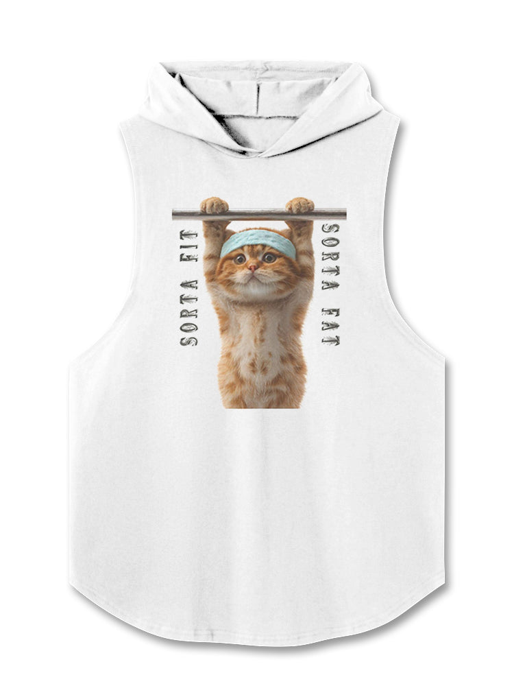 SORTA FIT SORTA FAT Hooded Tank