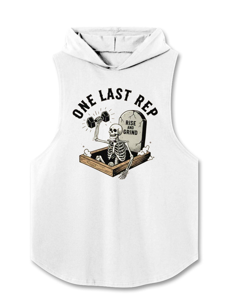 RISE AND GRIND Hooded Tank