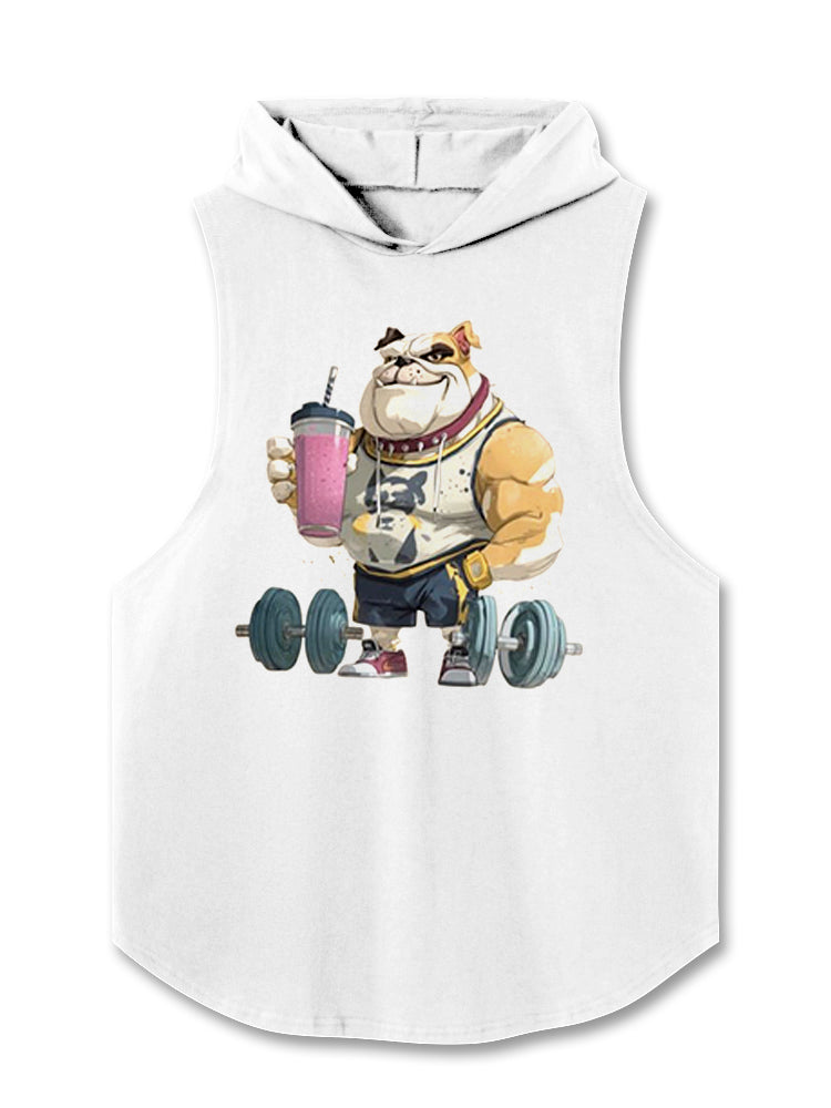 Gym Bulldog Hooded Tank