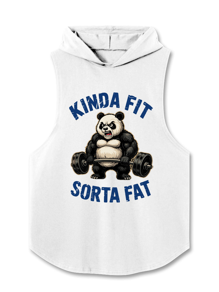 KINDA FIT SORTA FAT Hooded Tank