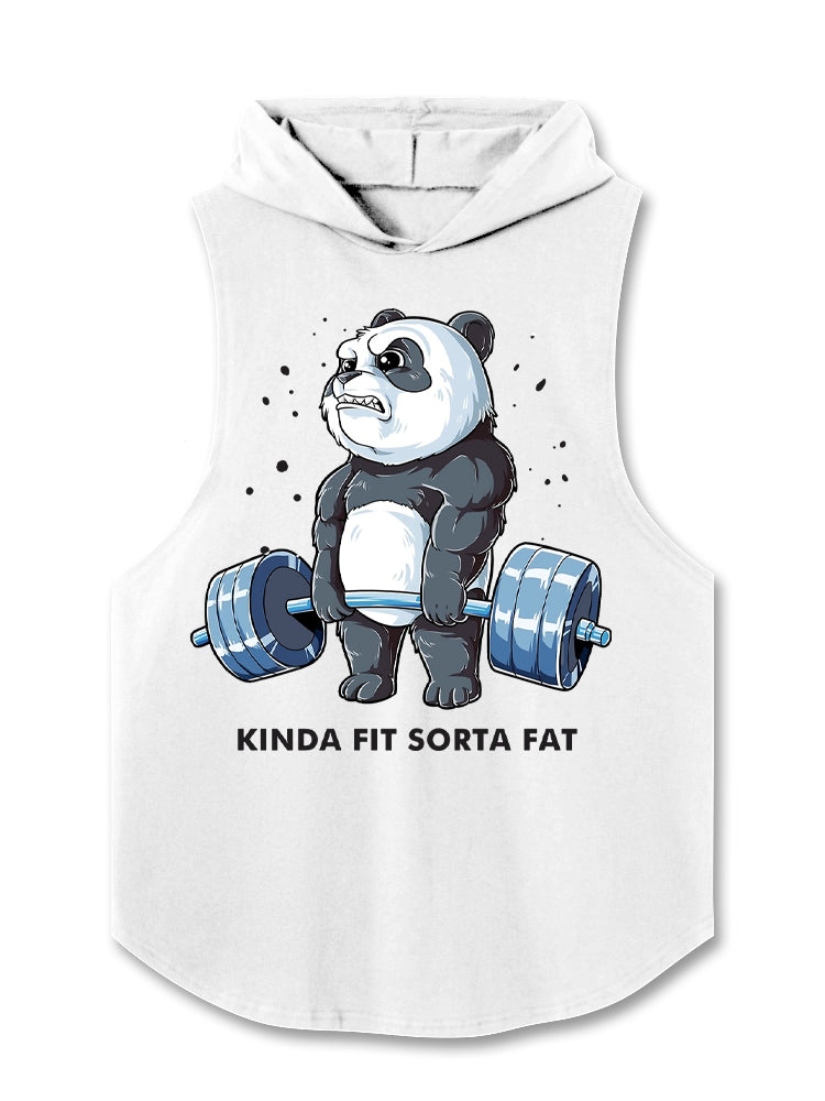 KINDA FIT SORTA FAT Hooded Tank