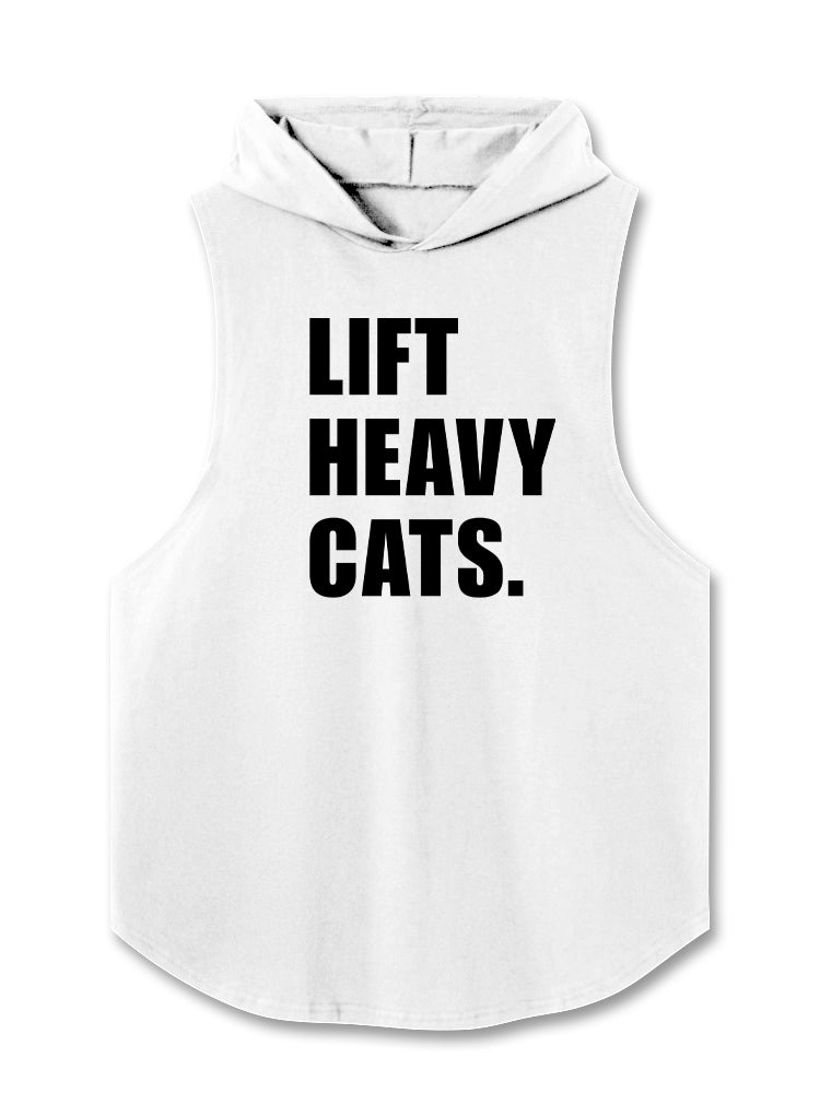 Lift heavy cats Hooded Tank