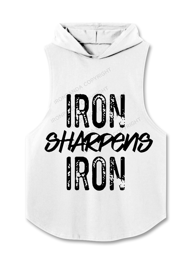 Iron Sharpens Iron Hooded Tank