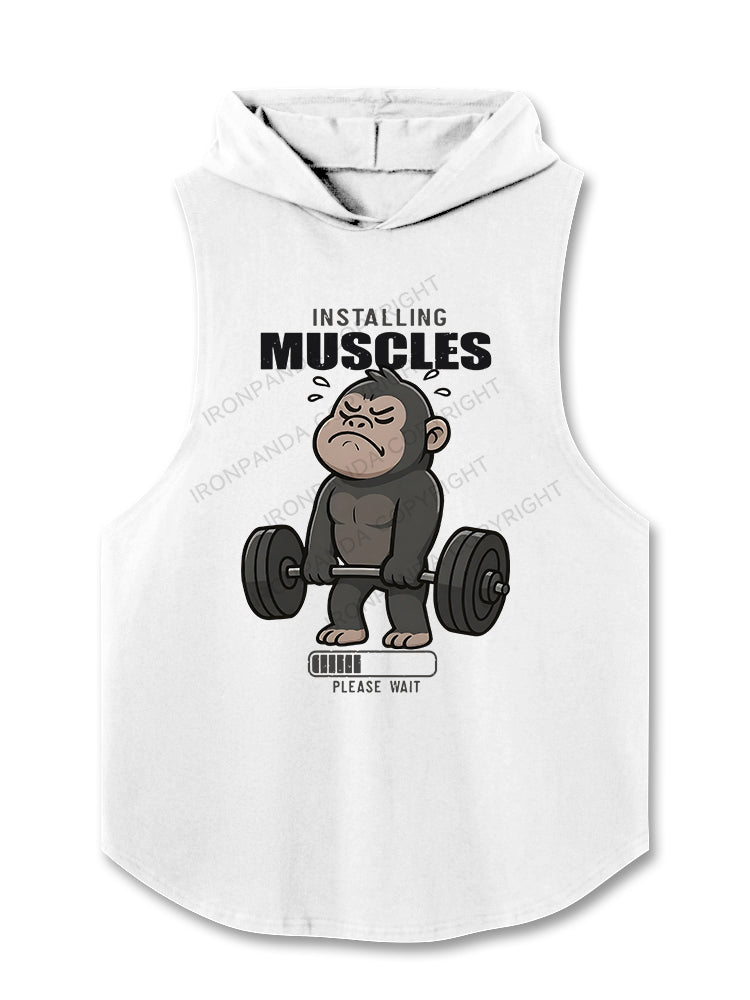 INSTALLING MUSCLES Hooded Tank