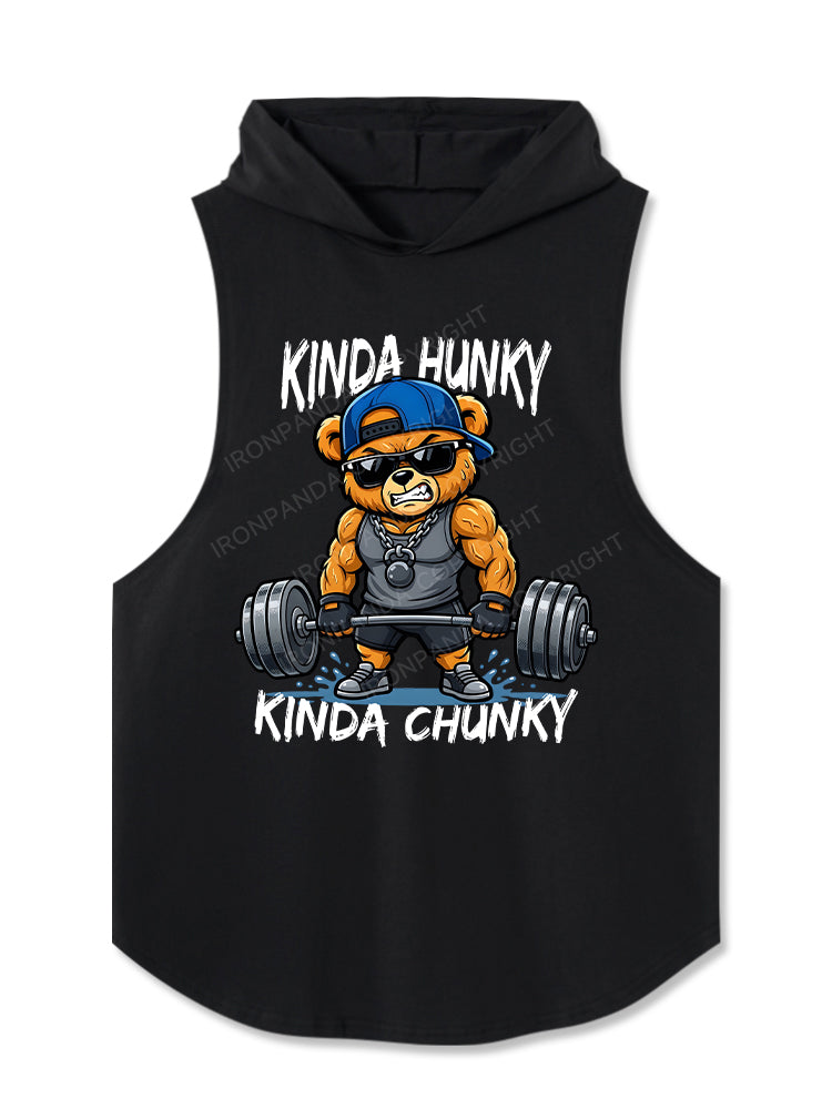 Kinda Hunky Kinda Chunky Hooded Tank