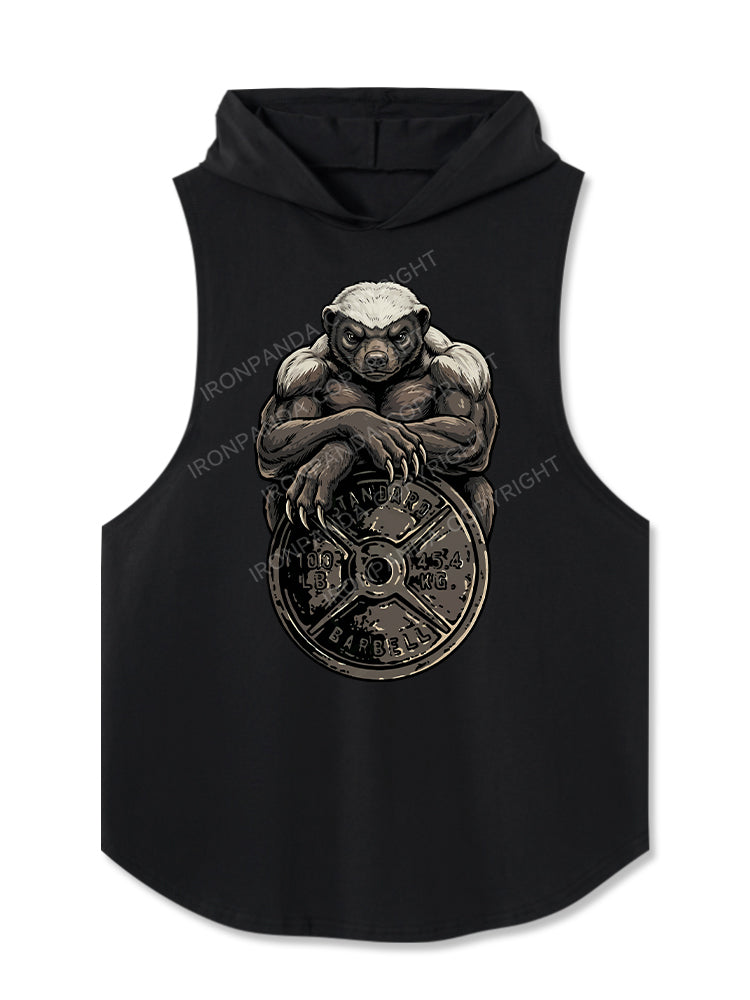 Honey badger Hooded Tank