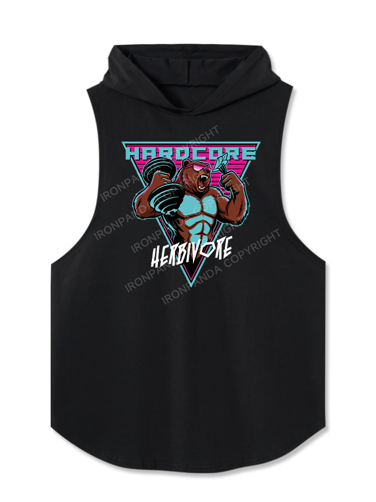 HARDCORE HERBIVORE Hooded Tank