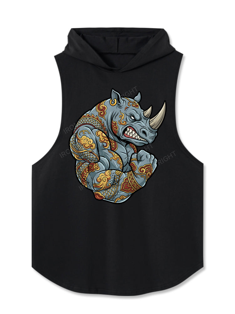 POWER RHINO Hooded Tank