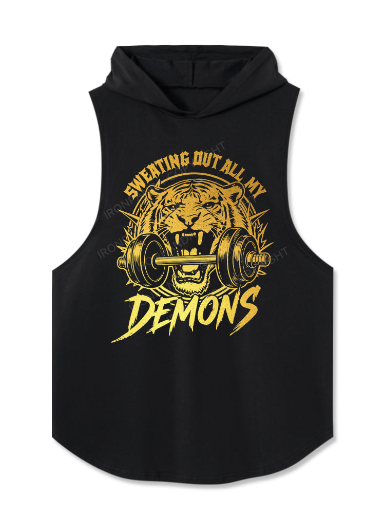 Sweating out all my demons Hooded Tank