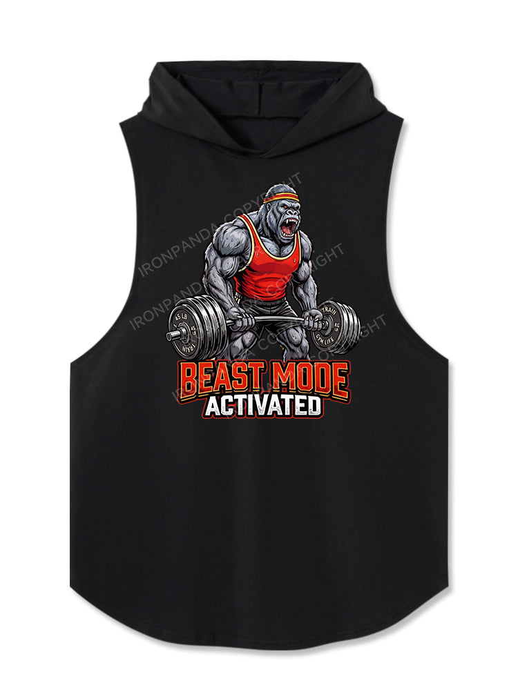 Beast Mode Gorilla Hooded Tank