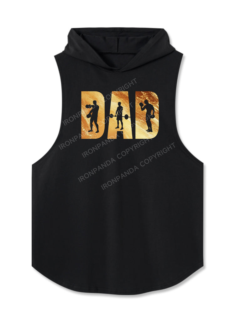 Gym Dad Hooded Tank