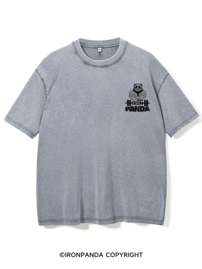 ironpanda brand Washed Gym Shirt