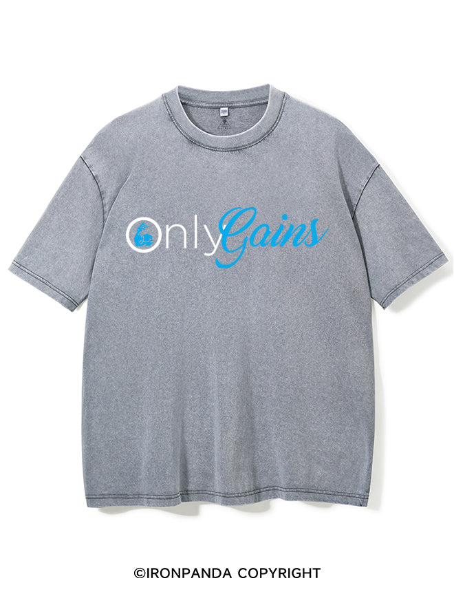 only gains Washed Gym Shirt