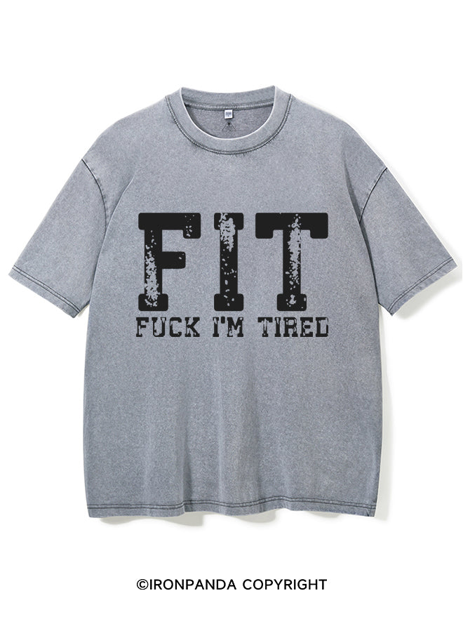 FIT Washed Gym Shirt