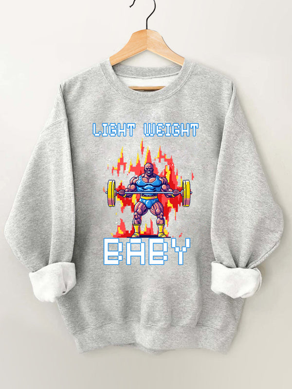 Light Weight Baby Vintage Gym Sweatshirt