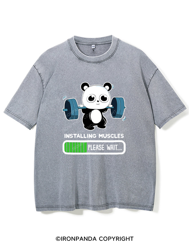 BENCH PANDA Vintage Gym Shirt
