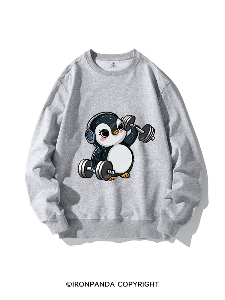 DUMBBELL PENGUIN CREWNECK Sweatshirt