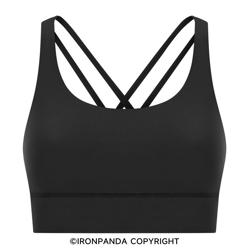 Crisscross Back High-Impact Yoga Bra