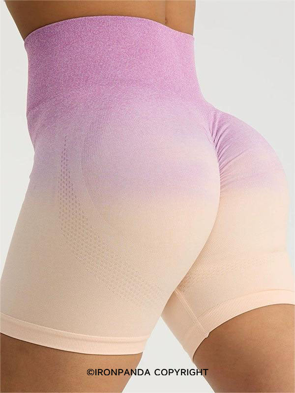 Shaping Ombre Yoga Shorts