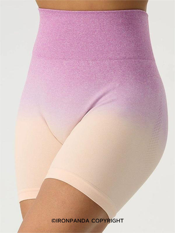 Shaping Ombre Yoga Shorts