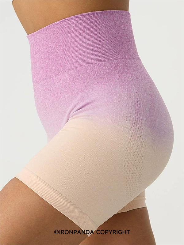 Shaping Ombre Yoga Shorts