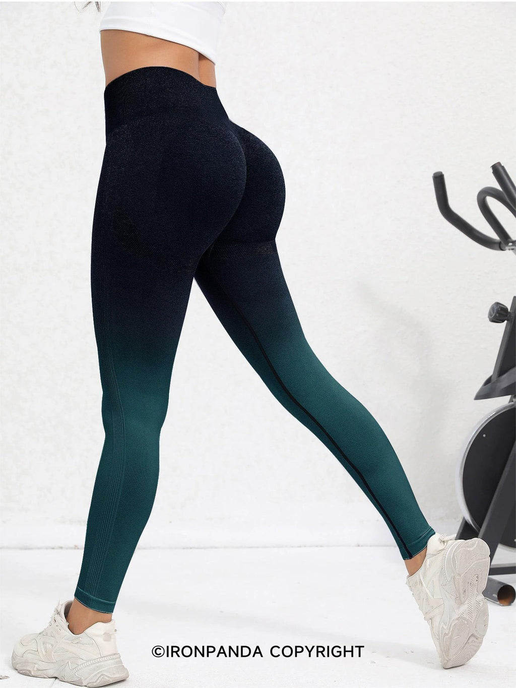 Ombré High-Waist Sculpting Yoga Pants