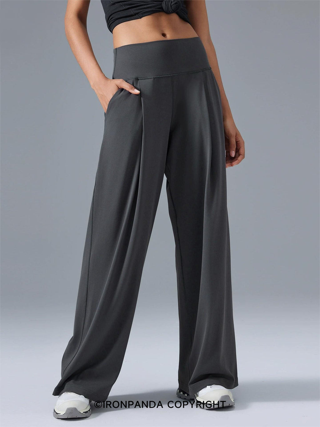 High-Waist Wide-Leg Yoga Pants