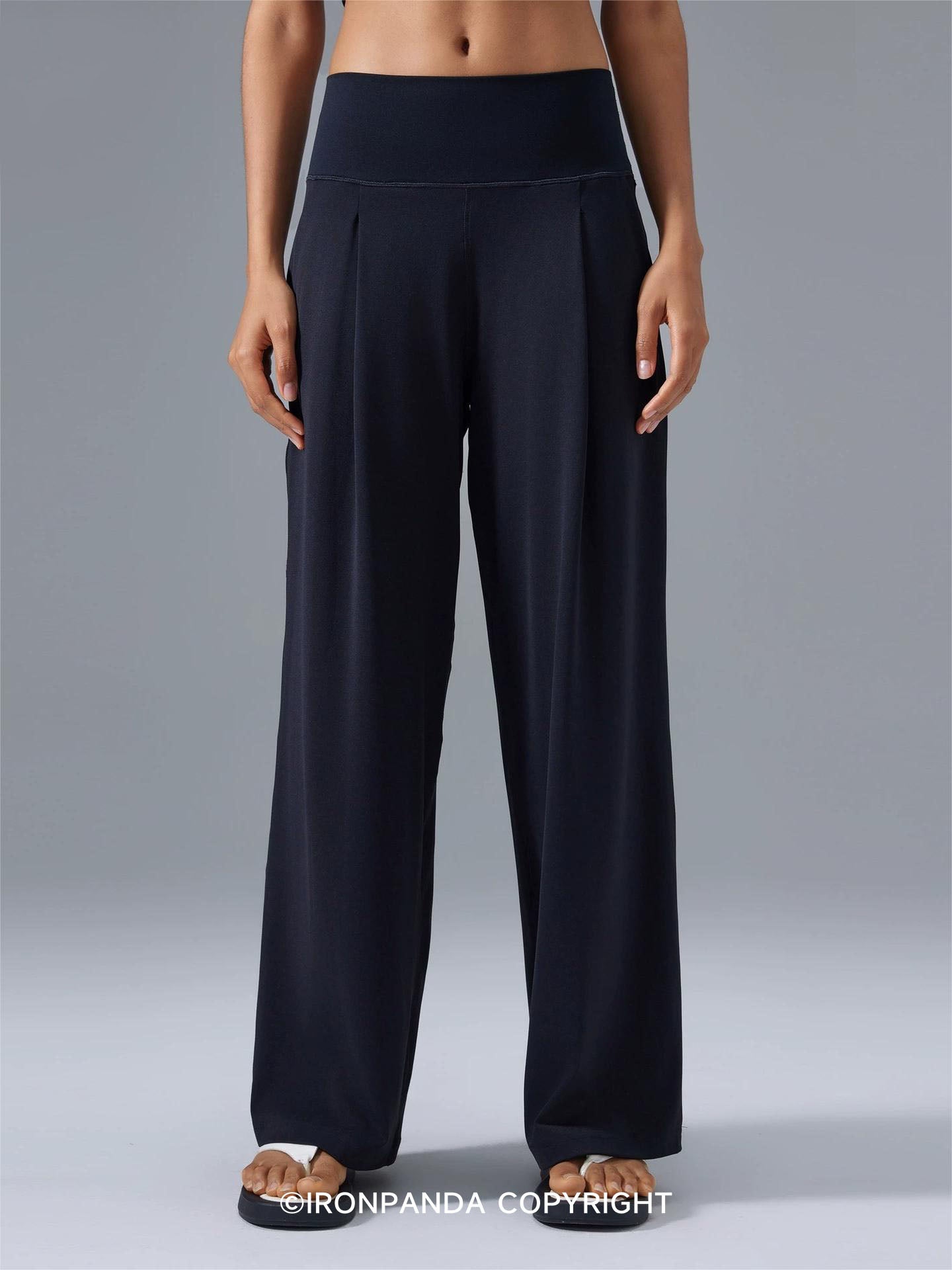 High-Waist Wide-Leg Yoga Pants