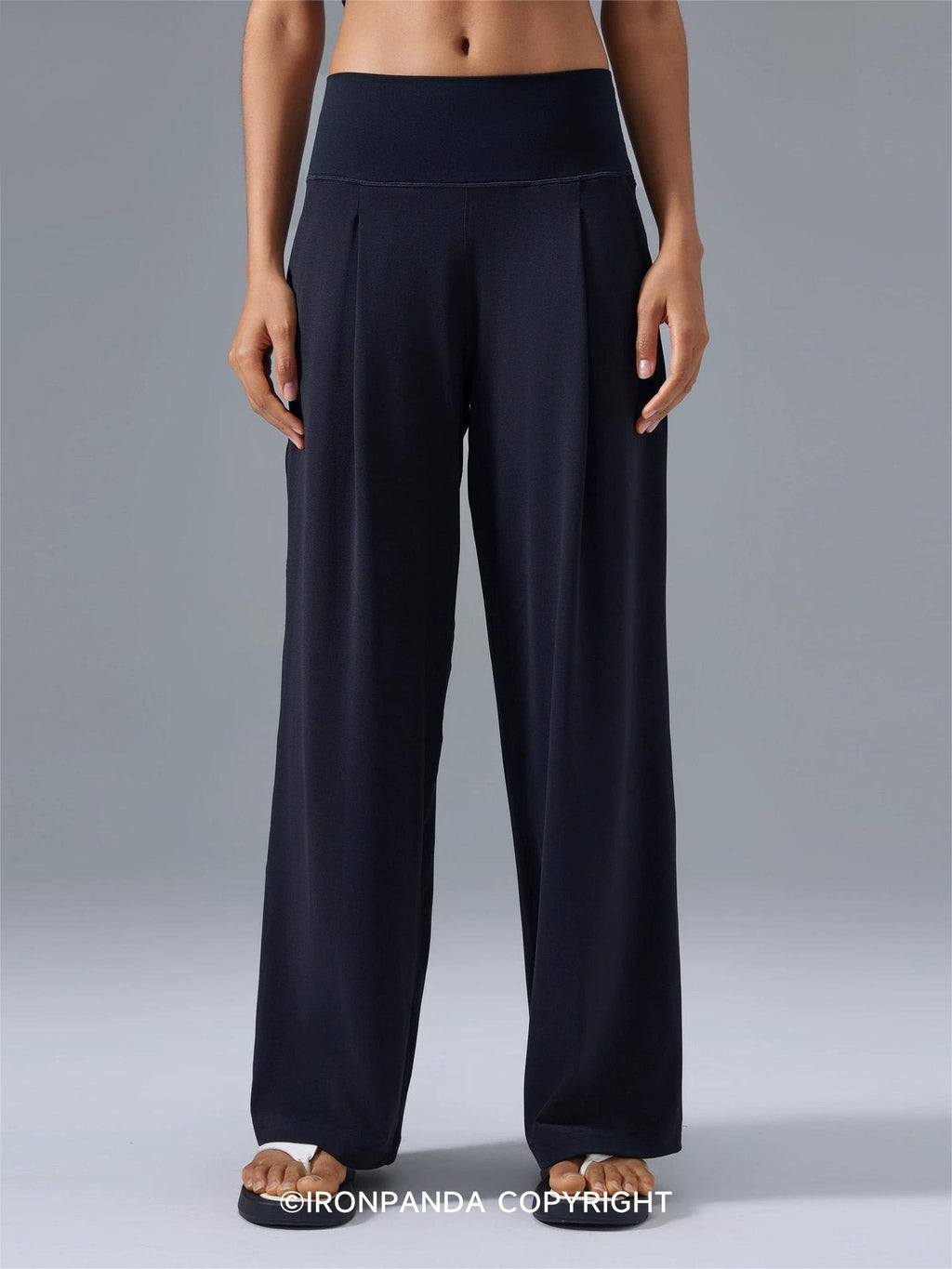 High-Waist Wide-Leg Yoga Pants