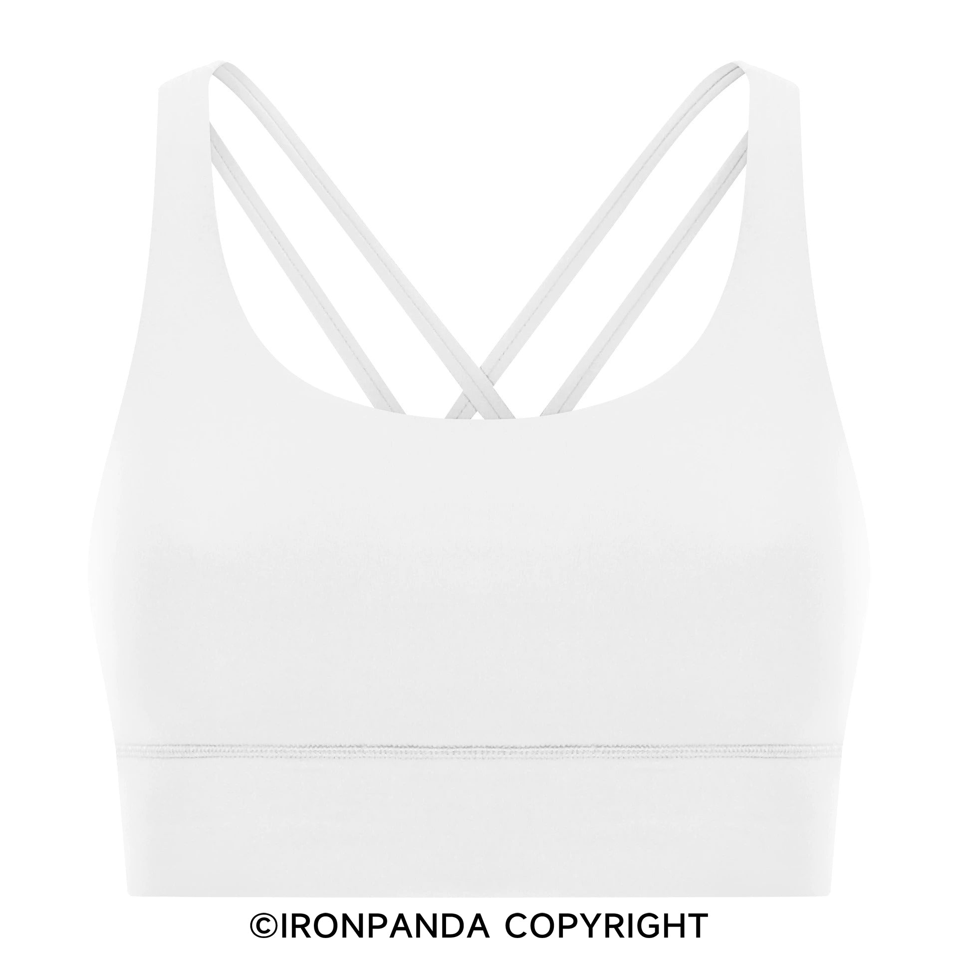 Crisscross Back High-Impact Yoga Bra