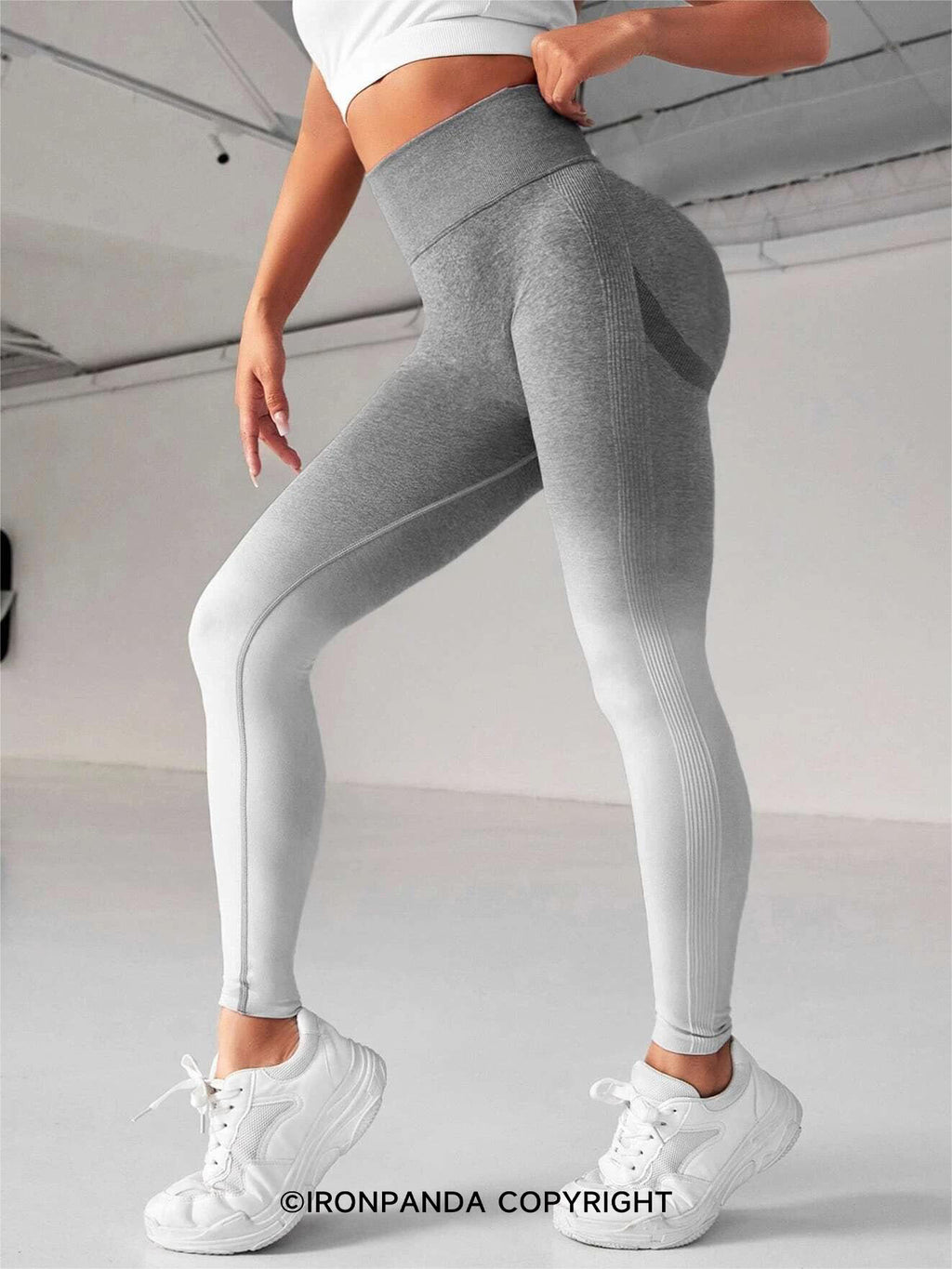 Ombré High-Waist Sculpting Yoga Pants