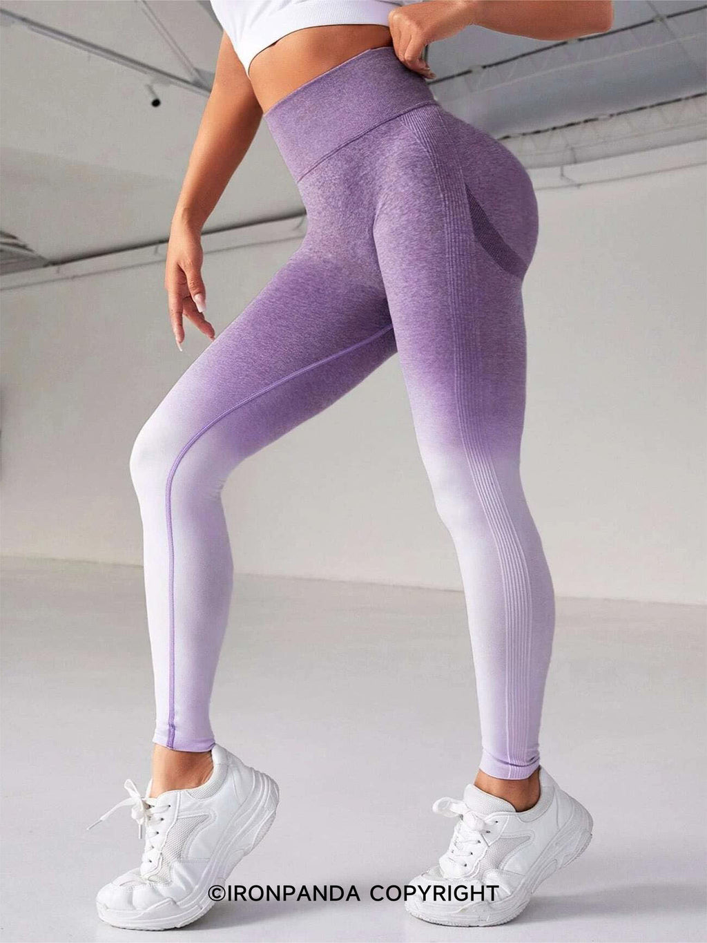 Ombré High-Waist Sculpting Yoga Pants