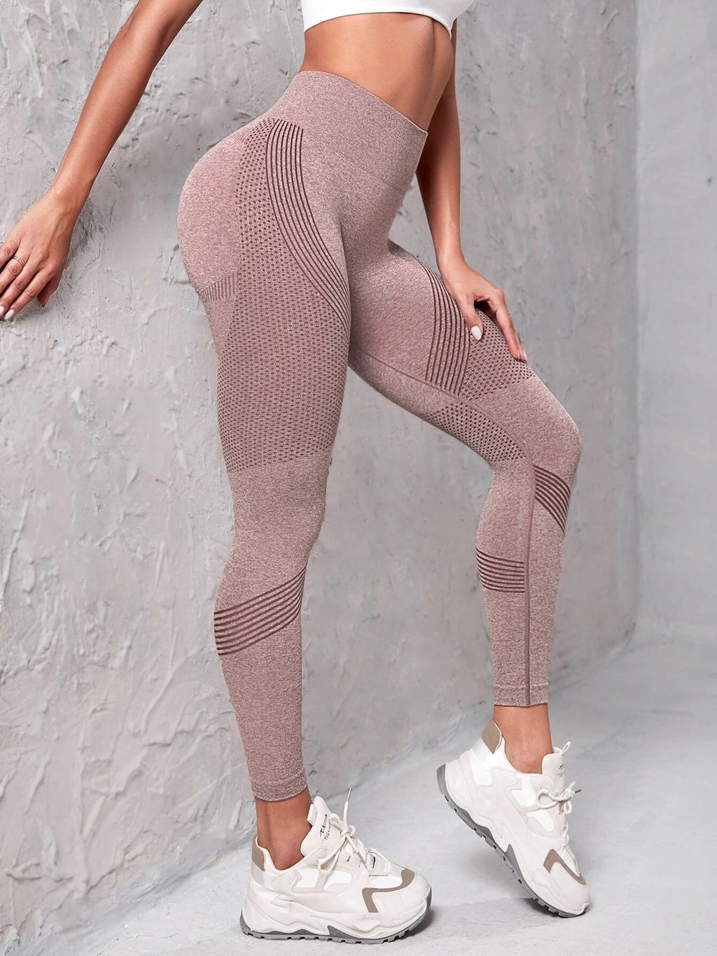 Seamless Sculpt High-Waist Yoga Pants