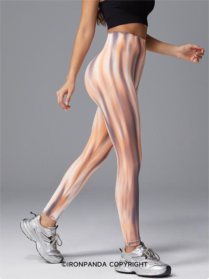 Aurora Ombre High-Waist Yoga Pants