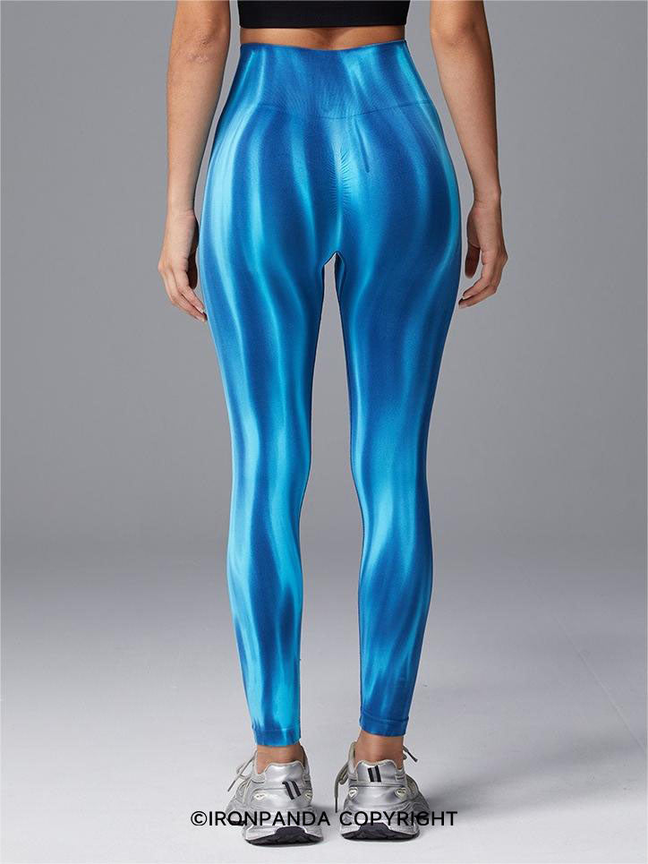 Aurora Ombre High-Waist Yoga Pants