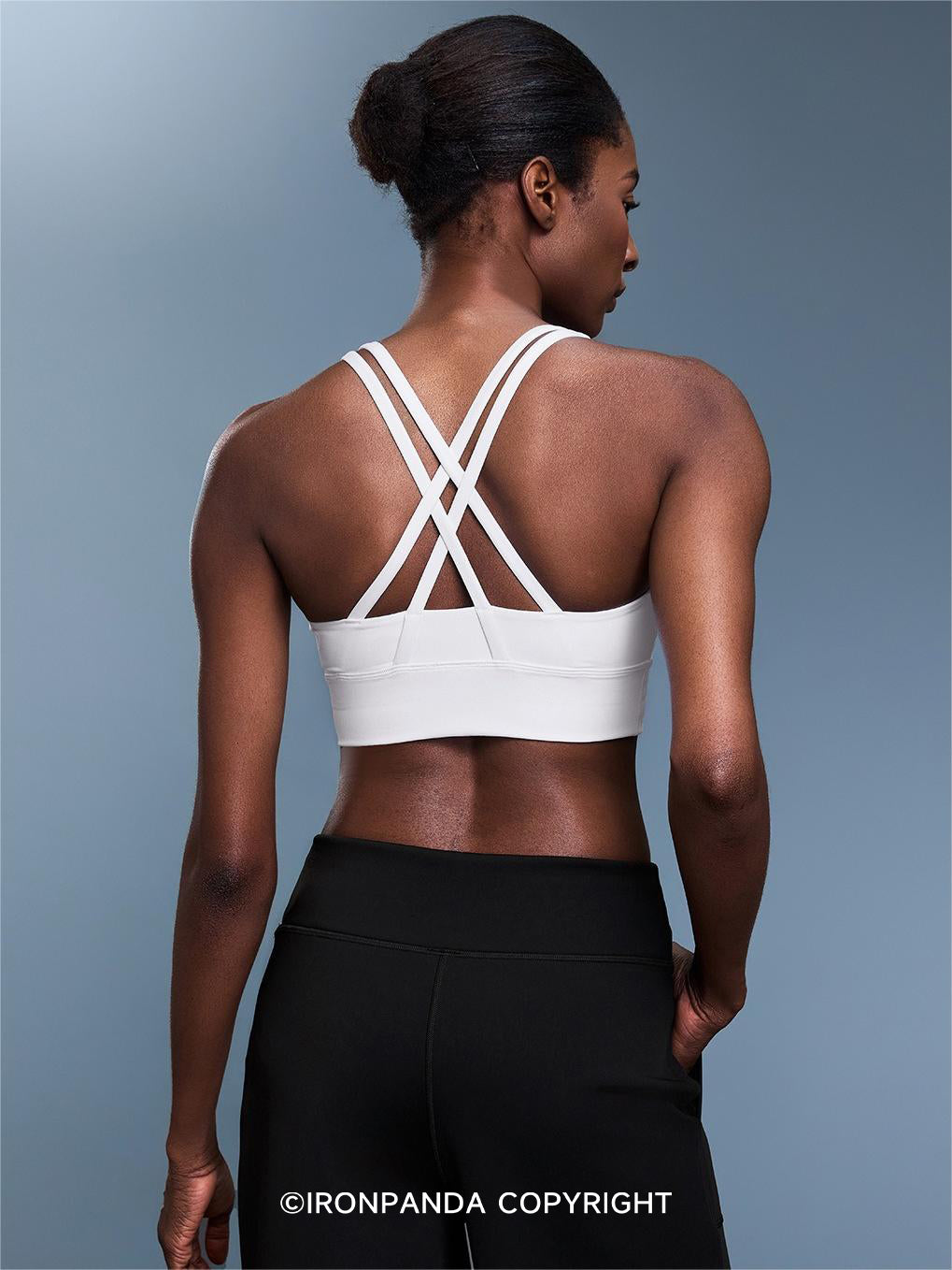 Crisscross Back High-Impact Yoga Bra