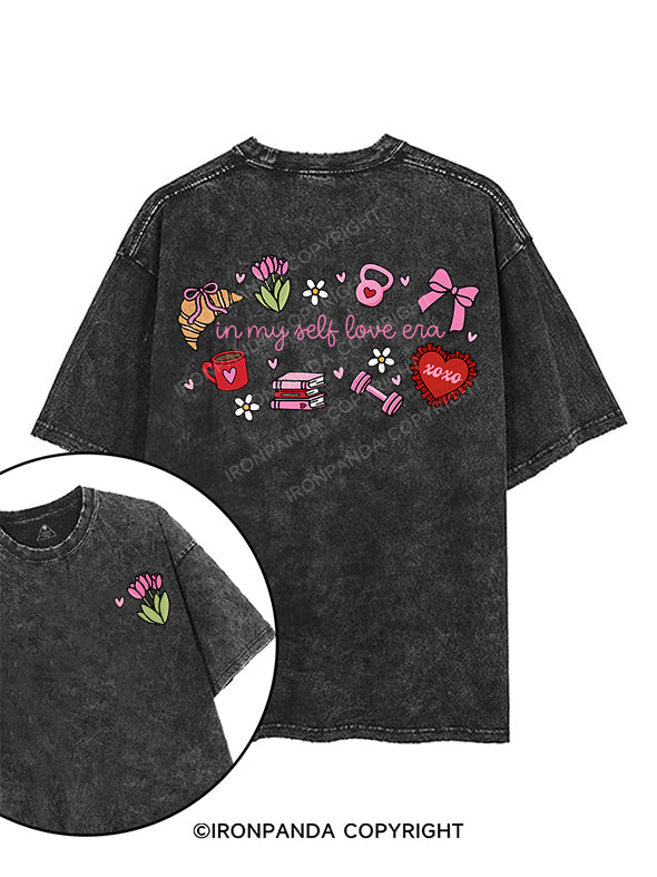 in my self love era printed Gym Shirt