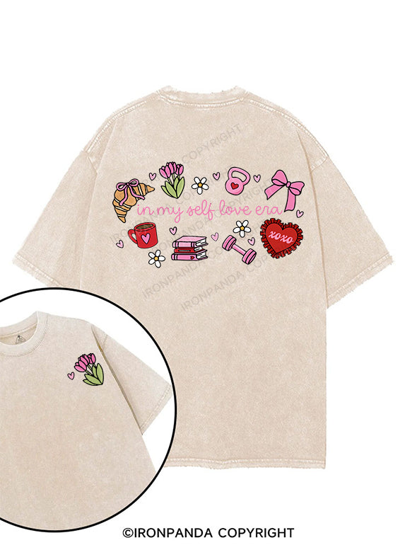 in my self love era printed Gym Shirt