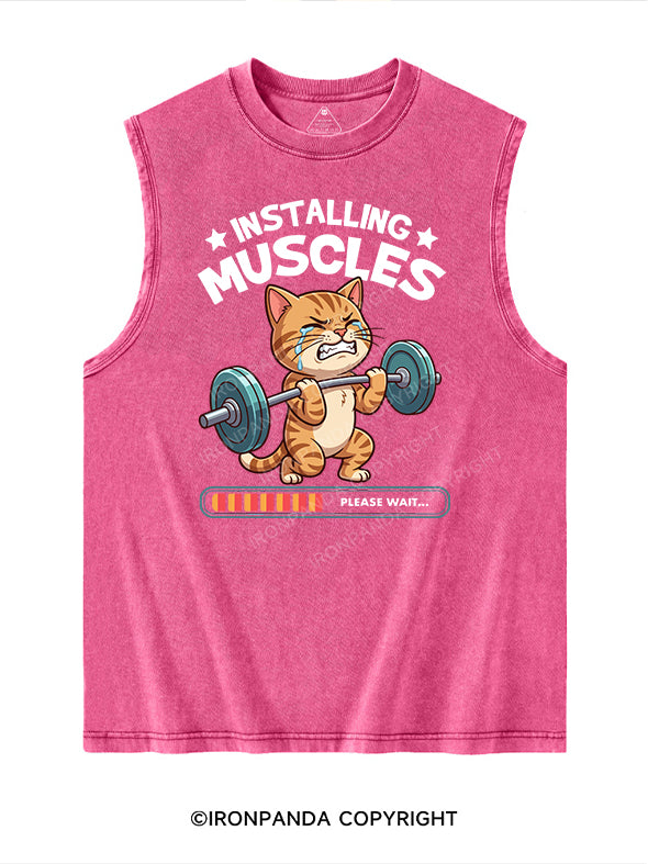 installing muscles Washed Tank