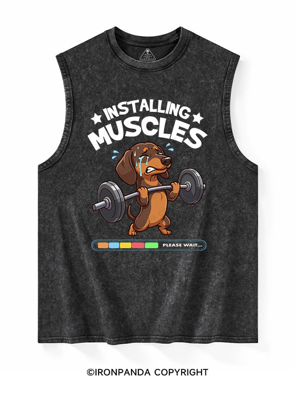 installing muscles Washed Tank