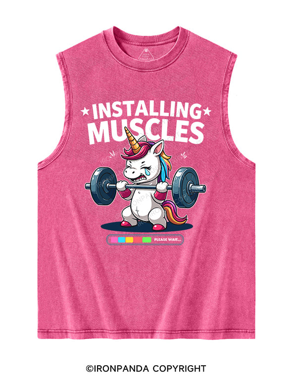 installing muscles Washed Tank