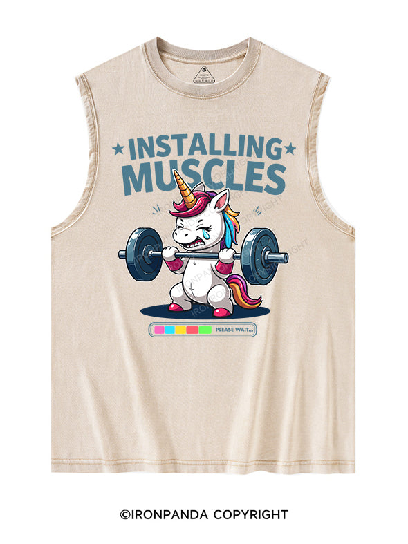 installing muscles Washed Tank